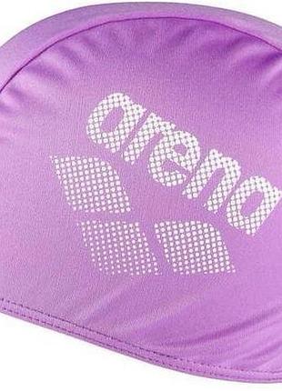 Шапка для плавания arena polyester ii фиолетовый уни osfm