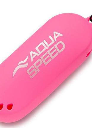 Чохол для окулярів aqua speed silicone goggle case рожевий уні ofsm
