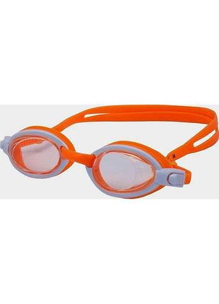 Очки для плавания volna vorskla 3 красный, белый one size (1569-00-4)