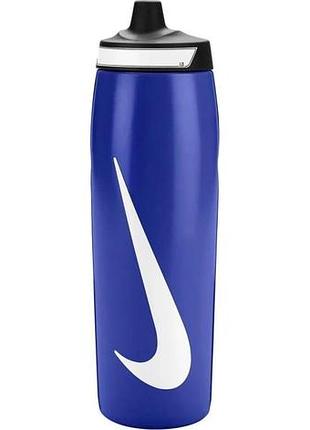 Пляшка nike refuel bottle grip 32 oz синій 946 мл