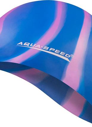 Шапка для плавания aqua speed bunt 4053 мультиколор уни osfm