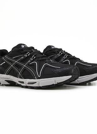 Кроссовки водонепроницаемые мужские asics gel-kahana 8 black grey gore-tex (41 размер)