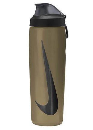 Бутылка nike refuel bottle locking lid 24 oz золотистый, черный уни 709 мл