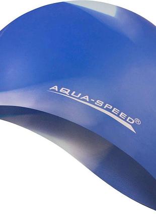 Шапка для плавания aqua speed bunt 4085 мультиколор уни osfm