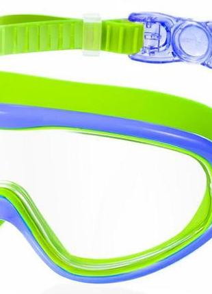 Очки для плавания aqua speed tivano jr 9250 зеленый, голубой дит osfm