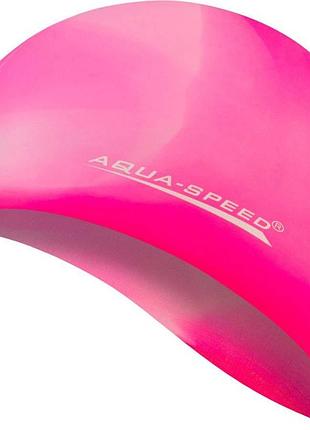 Шапка для плавания aqua speed bunt 4992 мультиколор уни osfm