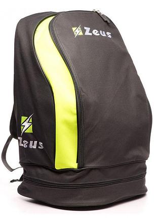 Рюкзак zeus zaino ulysse 51l серый, флуоресцентный желтый чел 33x30x52 см