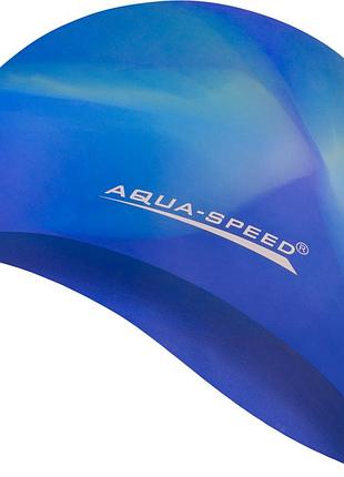 Шапка для плавания aqua speed bunt 5294 мультиколор уни osfm