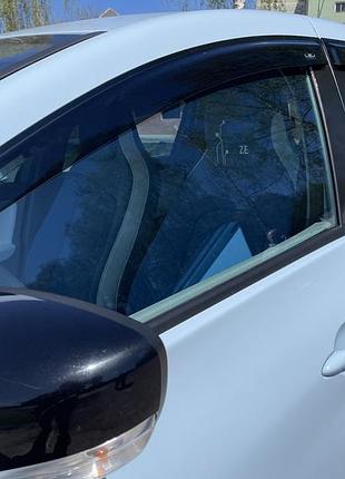 Дефлектори вікон (вітровики) renault zoe 2012 -> hb (hic)