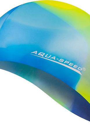 Шапка для плавания aqua speed bunt 4036 мультиколор уни osfm