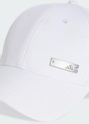 Кепка adidas bb cap lt met белый osfc (51-53 см) (jf8484)
