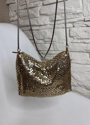 Вечірня святкова сумочка fiorelli «кольчуга»