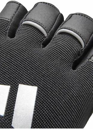 Перчатки для тренинга adidas wrist wrap training gloves черный уни m