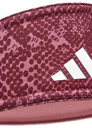Повязка на голову adidas reversible headband розовый жин one size