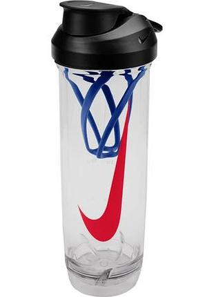 Бутылка nike tr recharge shaker bottle 2.0 24 oz синий, красный, черный 709 мл (n.101.0724.945.24)