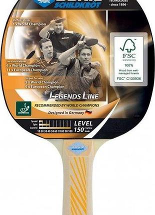 Ракетка для пінг-понгу donic legends 150 fsc