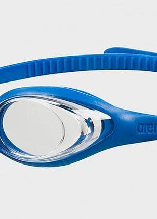 Очки для плавания arena spider синий, прозрачный уни osfm