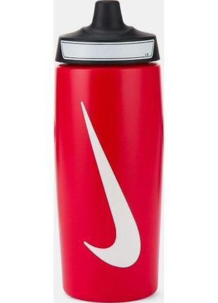 Бутылка nike refuel bottle grip 18 oz красный, белый, черный 532 мл (n.100.9955.636.18)