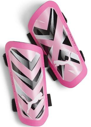 Щитки puma ultra light strap розовый дит s (рост 115-135 см)