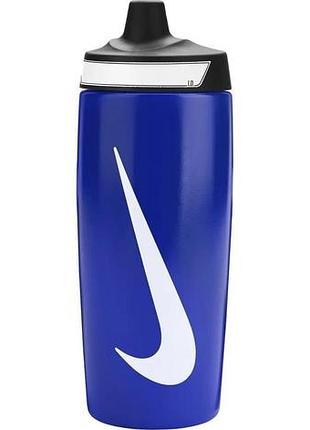 Пляшка nike refuel bottle grip 18 oz синій 532 мл