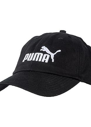 Кепка puma ess cap jr черный дит osfa