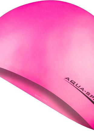 Шапка для плавания aqua speed smart 3562 розовый уни osfm