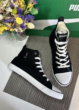 Оригінальні високі кеди polo ralph lauren