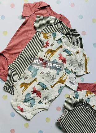 Комплект з трьох боді carters