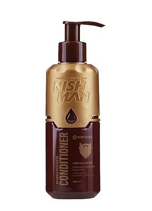 Кондиционер для бороды и усов nishman beard and mustache care conditioner 200 мл