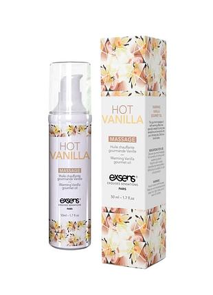 Масажна олія exsens hot vanilla 50 мл розігріває love&gifts