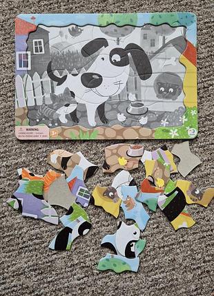 Мягкие кубики - пазлы. детские игрушки 9