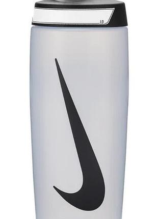 Бутылка nike refuel bottle 18 oz белый, черный уни 532 мл