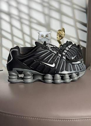 Чоловічі кросівки nike shox tl black grey