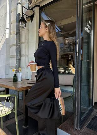 Трендові штани у піжамному стилі😍