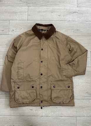 Легка куртка barbour lightweight beaufort jacket оригінал брюки бедфорд беж l-xl