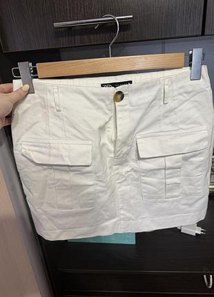 Спідниця  жіночі міні zara eur xl usa xl