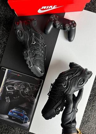 Nike air max plus tn lace toggle black 2