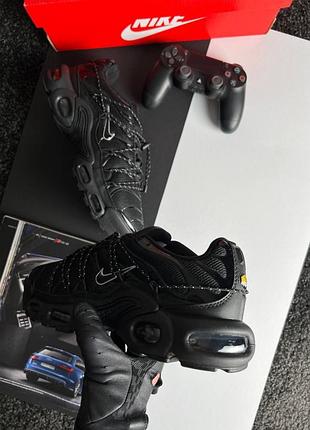 Nike air max plus tn lace toggle black 6