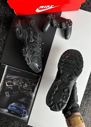 Nike air max plus tn lace toggle black 4