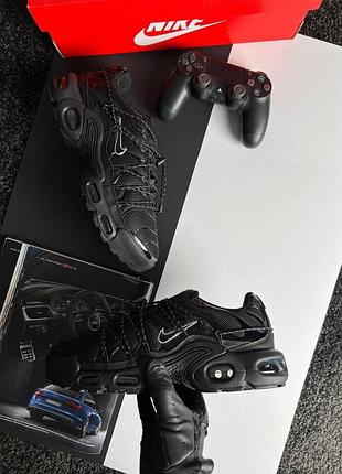 Nike air max plus tn lace toggle black 5