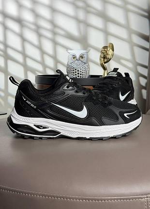 Мужские кроссовки nike zoom winflo black white