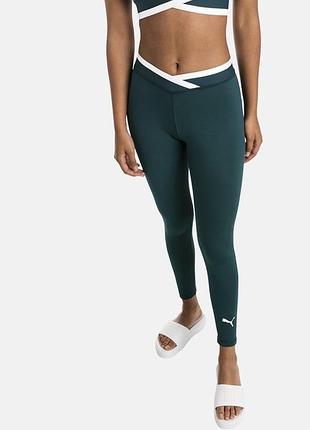 Зелене ні спортивні лосіни puma тайси пума