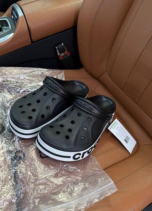 Шльопанці crocs bayaband clo чорні