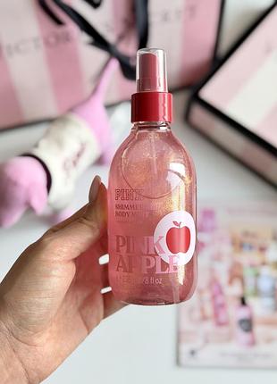 Спрей для тіла з шиммером pink apple victoria’s secret