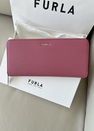 Новий шкіряний гаманець furla