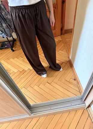 Штани шовкові палаццо