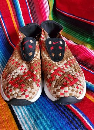 Кроссовки женские nike air woven university red ale brown. 40/41 р. 26см