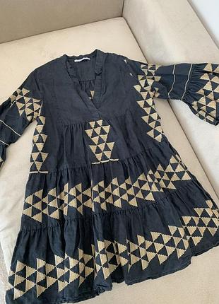 Лляна сукня greek archaic kori, розмір s