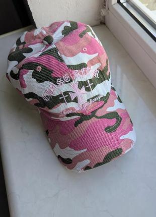 Кепка deep pink camouflage 1