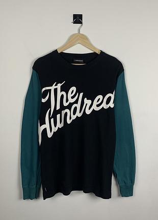Чоловічий лонгслів the hundreds біг лого y2k